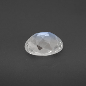 Pietra di luna arcobaleno naturale bianco da 1,42 ct, taglio ovale, VS