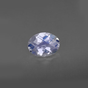 Pietra di luna arcobaleno naturale bianco da 1,05 ct, taglio ovale, VS