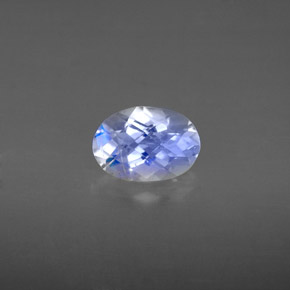 Pietra di luna arcobaleno Blu bianco naturale da 1.06 ct, Taglio ovale, VS