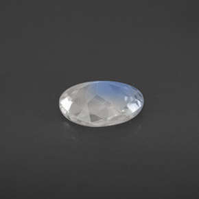 Pietra di luna arcobaleno Blu bianco naturale da 0.94 ct, Taglio ovale, VS