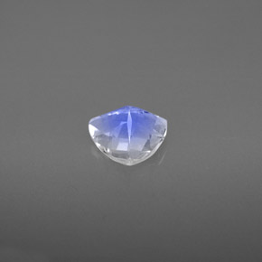 Pietra di luna arcobaleno naturale bianco da 0,83 ct, trillion, VS