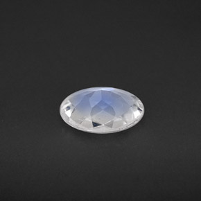 Pietra di luna arcobaleno Blu bianco naturale da 0.85 ct, Taglio ovale, VS