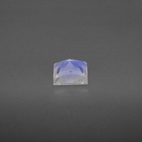 Pietra di luna arcobaleno Blu bianco naturale da 0.75 ct, Taglio a baguette, VS