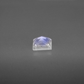 Pietra di luna arcobaleno Blu bianco naturale da 0.55 ct, Taglio a baguette, VS