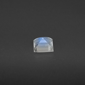 Pietra di luna arcobaleno naturale bianco da 0,31 ct, quadrato, VS