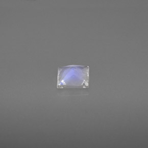 Pietra di luna arcobaleno Blu bianco naturale da 0.53 ct, Quadrato, VS