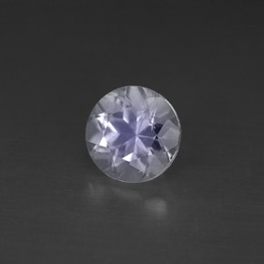 Pietra di luna arcobaleno Blu bianco naturale da 1.18 ct, Taglio rotondo, VS