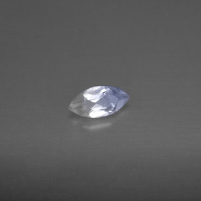 Pietra di luna arcobaleno Blu bianco naturale da 0.23 ct, Trasparente, Trasparente/Traslucido