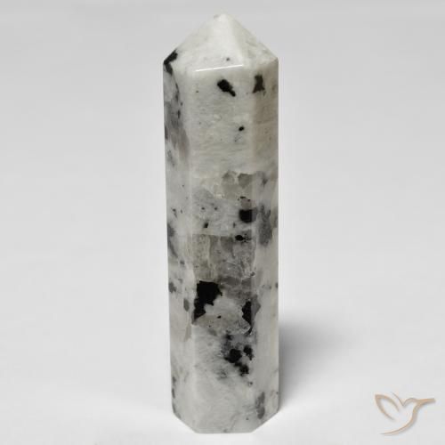 40.89ct Naturale Multicolore Pietra di luna arcobaleno, Taglio a fantasia, Opaco