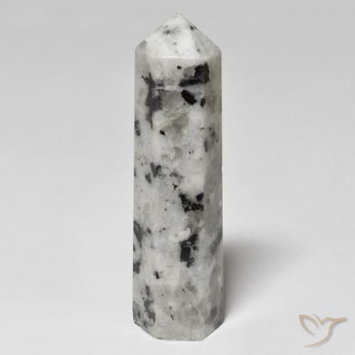 39.59ct Naturale Multicolore Pietra di luna arcobaleno, Taglio a fantasia, Opaco