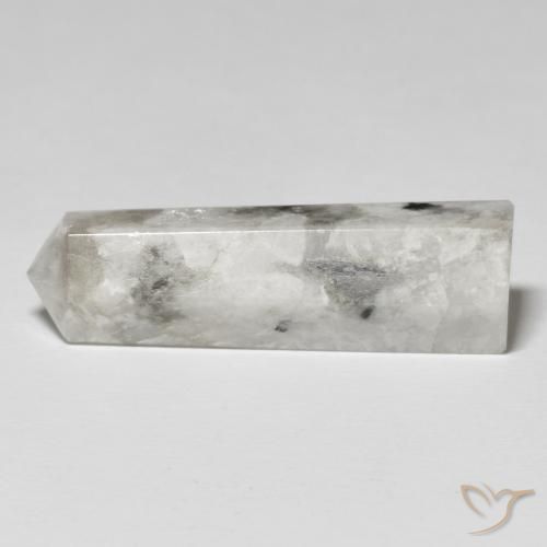 34.72ct Naturale Multicolore Pietra di luna arcobaleno, Taglio a fantasia, Opaco