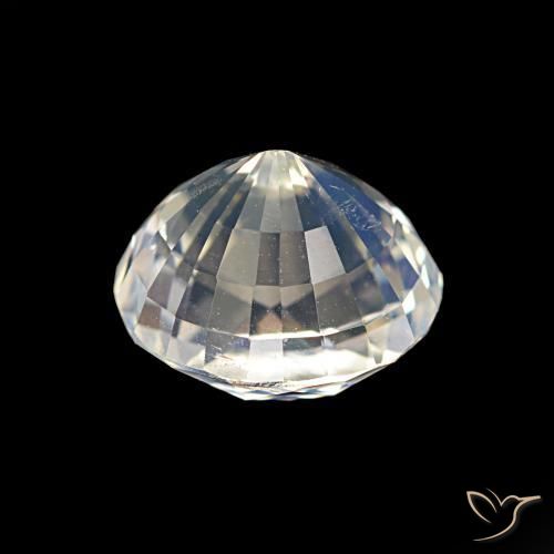 Pietra di luna arcobaleno Multicolore Bianco naturale da 2.10 ct, Ovale, VS