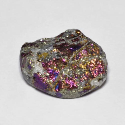 Pirite arcobaleno Multicolore naturale da 14.82 ct, Forma fantasia, Opaco