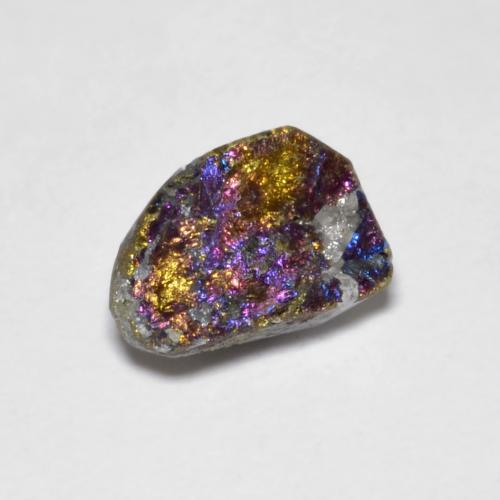 Pirite arcobaleno Multicolore naturale da 1.94 ct, Forma fantasia, Opaco