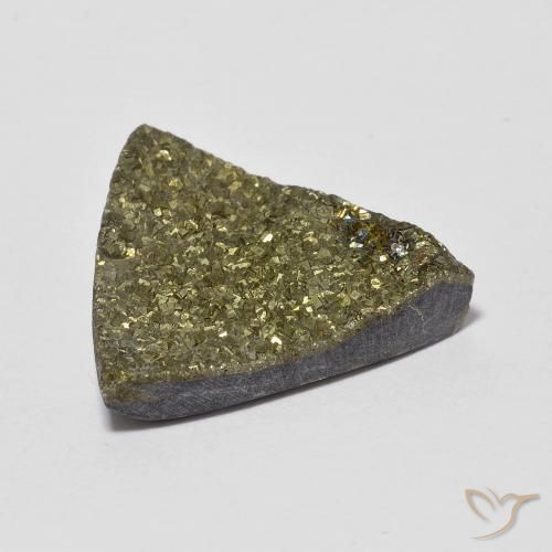 Pirite Arcobaleno Multicolore naturale da 6.22 ct, Taglio trillion, Opaco