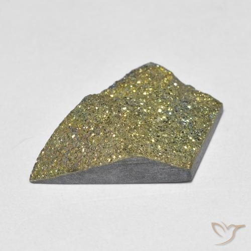 Pirite Arcobaleno Multicolore naturale da 5.15 ct, Taglio a fantasia, Opaco