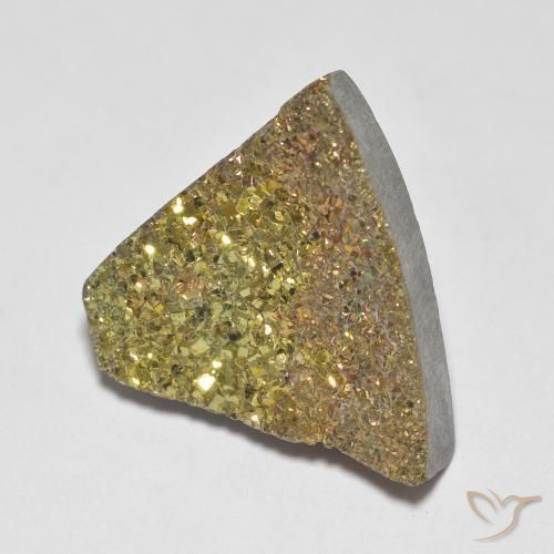 Pirite Arcobaleno Multicolore naturale da 10.04 ct, Taglio a fantasia, Opaco