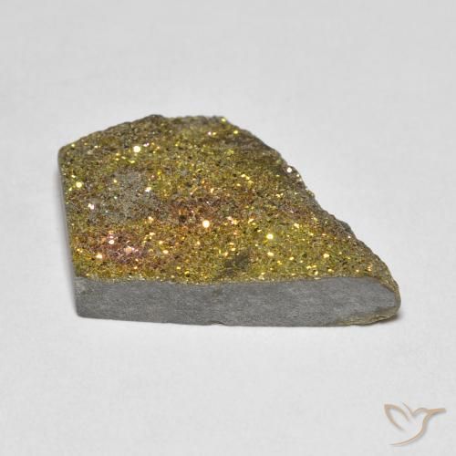 Pirite Arcobaleno Multicolore naturale da 7.50 ct, Taglio a fantasia, Opaco
