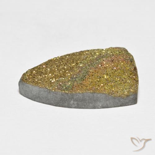 Pirite Arcobaleno Multicolore naturale da 22.45 ct, Taglio a fantasia, Opaco