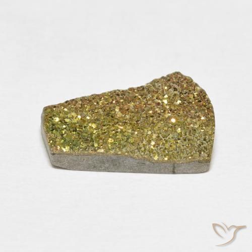 Pirite Arcobaleno Multicolore naturale da 5.33 ct, Taglio a fantasia, Opaco