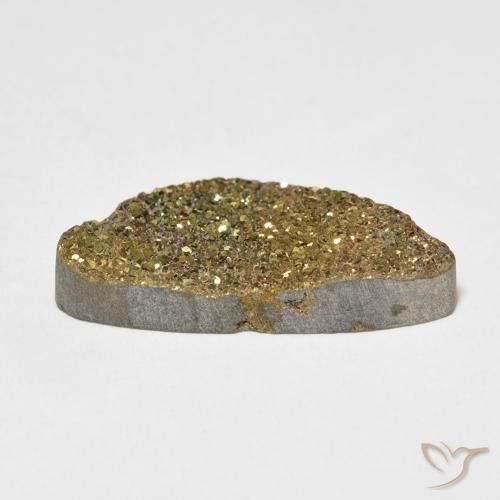 Pirite Arcobaleno Multicolore naturale da 11.67 ct, Taglio a fantasia, Opaco