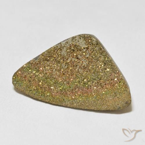 Pirite Arcobaleno Multicolore naturale da 13.00 ct, Taglio a fantasia, Opaco