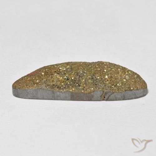 Pirite Arcobaleno Multicolore naturale da 20.49 ct, Taglio a fantasia, Opaco