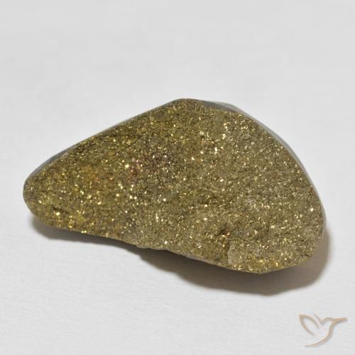 Pirite Arcobaleno Multicolore naturale da 24.82 ct, Taglio a fantasia, Opaco