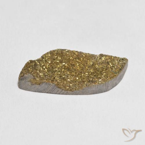 Pirite Arcobaleno Multicolore naturale da 12.21 ct, Taglio a fantasia, Opaco