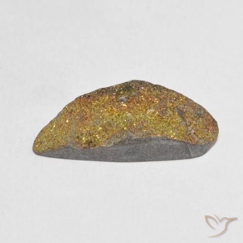 Pirite Arcobaleno Multicolore naturale da 7.49 ct, Taglio a fantasia, Opaco