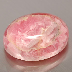 Rodocrosite Multicolore naturale da 12.60 ct, Taglio ovale, Opaco