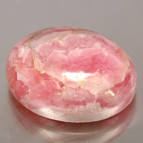 Rodocrosite Multicolore naturale da 12.60 ct, Taglio ovale, Opaco