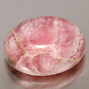 Rodocrosite Multicolore naturale da 13.08 ct, Taglio ovale, Opaco