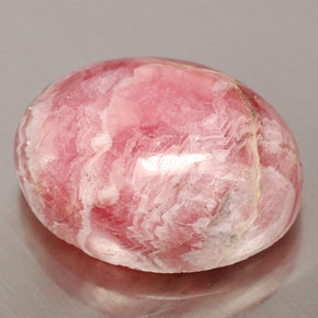 Rodocrosite Multicolore naturale da 13.08 ct, Taglio ovale, Opaco