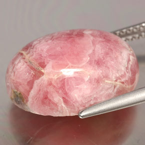Rodocrosite Multicolore naturale da 13.08 ct, Taglio ovale, Opaco