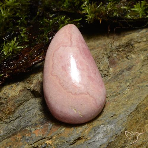 20.82ct Naturale Rosa rosa Rodocrosite, Taglio a fantasia, Opaco