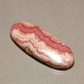 Rodocrosite naturale multicolore da 29,84 ct, forma fantasia, opaco