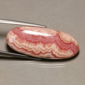 Rodocrosite naturale multicolore da 29,84 ct, forma fantasia, opaco