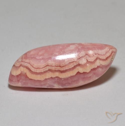 17.99ct Naturale Multicolore Rodocrosite, Taglio a fantasia, Opaco