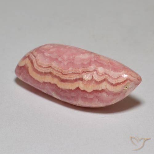 Rodocrosite Multicolore naturale da 17.99 ct, Taglio a fantasia, Opaco