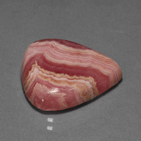 Rodocrosite naturale multicolore da 13,15 ct, taglio a pera, opaco