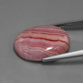 Rodocrosite Multicolore naturale da 11.10 ct, Taglio ovale, Opaco