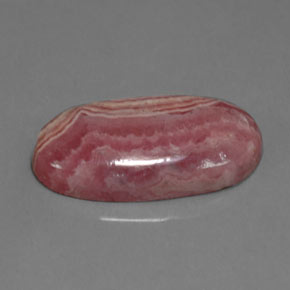 Rodocrosite Rosa multicolore naturale da 13.76 ct, Taglio ovale, Opaco