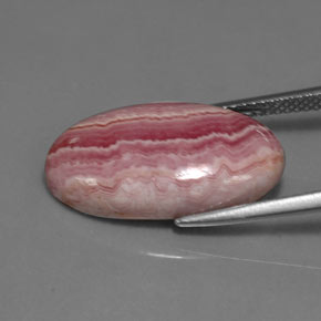 Rodocrosite Multicolore naturale da 11.77 ct, Taglio ovale, Opaco