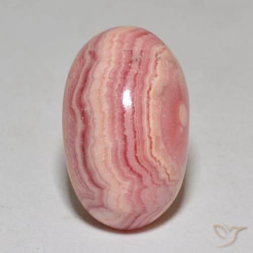 Rodocrosite Multicolore naturale da 22.27 ct, Ovale, Opaco