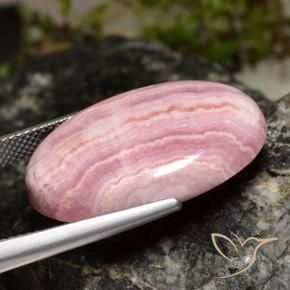 Rodocrosite Multicolore naturale da 24.58 ct, Ovale, Opaco