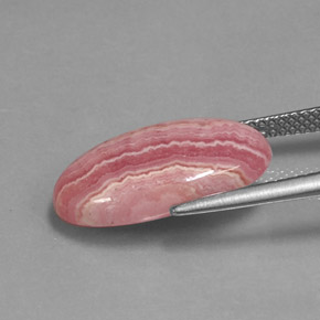 Rodocrosite Multicolore naturale da 9.49 ct, Taglio ovale, Opaco