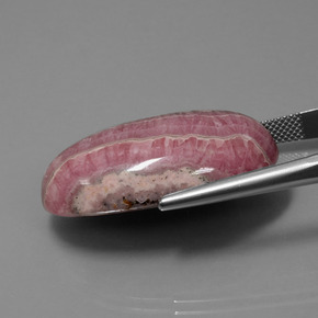 Rodocrosite Multicolore naturale da 60.60 ct, Taglio ovale, Opaco