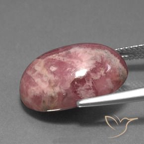 Rodocrosite Multicolore naturale da 15.86 ct, Ovale, Opaco
