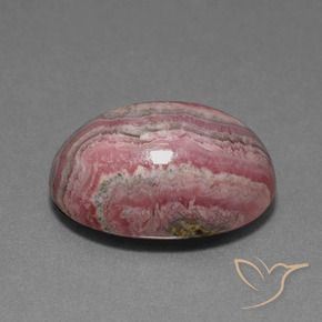 Rodocrosite Multicolore naturale da 23.53 ct, Ovale, Opaco